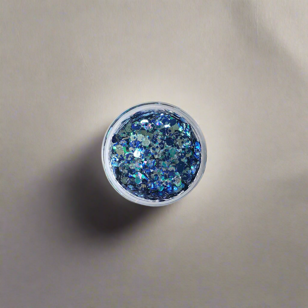 Blue moon - loose glitter